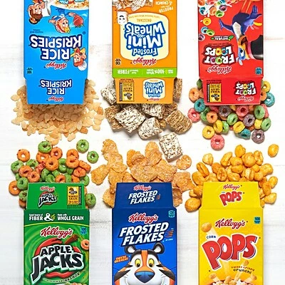 Best Sale โ๏ธ Breakfast & Cereal Kellogg's Cereal, Variety, 30/Carton (KEE14747) ๐ 3 Best Sale โ๏ธ Breakfast & Cereal Kellogg's Cereal, Variety, 30/Carton (KEE14747) ๐ - Image 2