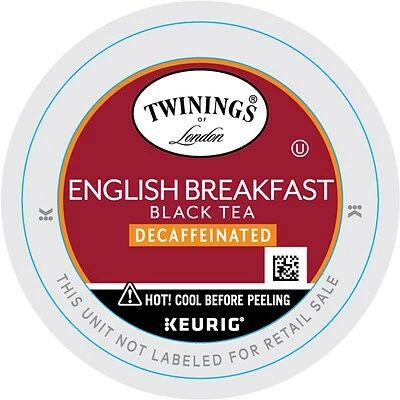 Deals 🥰 K-Cups Twinings Of London English Breakfast Decaf Tea, Keurig K-Cup Pods, 24/Box (F08757) 🎁 4 Deals 🥰 K-Cups Twinings Of London English Breakfast Decaf Tea, Keurig K-Cup Pods, 24/Box (F08757) 🎁 - Image 2