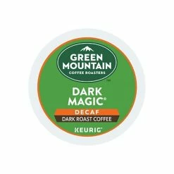 Wholesale 😍 K-Cups Green Mountain Dark Magic Decaf Coffee, Keurig® K-Cup® Pods, Dark Roast, 96/Carton (504067) ⌛