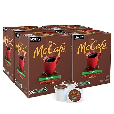 Promo 👍 K-Cups McCafe Premium Roast Decaf Coffee, Keurig® K-Cup® Pods, 96/Carton (080443) 👍 3 Promo 👍 K-Cups McCafe Premium Roast Decaf Coffee, Keurig® K-Cup® Pods, 96/Carton (080443) 👍