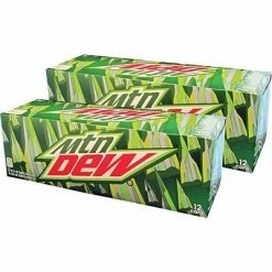 Flash Sale ⌛ Soft Drinks Mountain Dew Soda, 12 Oz., 24/Carton (83776) ✔️