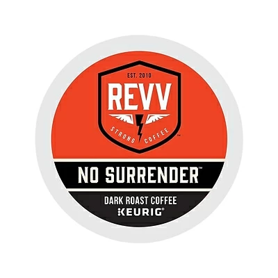 Deals 👏 Revv Coffee K-Cups Revv No Surrender Coffee, Keurig® K-Cup® Pods, Dark Roast, 24/Box (6873) ⭐ 4 Deals 👏 Revv Coffee K-Cups Revv No Surrender Coffee, Keurig® K-Cup® Pods, Dark Roast, 24/Box (6873) ⭐ - Image 2