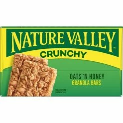 Promo 💯 Snack Bars Nature Valley Crunchy Granola Bars, Oats & Honey, 1.5 Oz., 18/Box (33530) 🛒 -Grocery shop unnamed file 1111