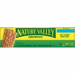 Promo 💯 Snack Bars Nature Valley Crunchy Granola Bars, Oats & Honey, 1.5 Oz., 18/Box (33530) 🛒 -Grocery shop unnamed file 1112