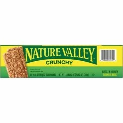 Promo 💯 Snack Bars Nature Valley Crunchy Granola Bars, Oats & Honey, 1.5 Oz., 18/Box (33530) 🛒 -Grocery shop unnamed file 1113
