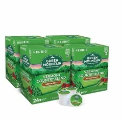 Best reviews of ❤️ K-Cups Green Mountain Vermont Country Blend Coffee, Keurig® K-Cup® Pods, Medium Roast, 96/Carton (GMT6602CT) 👏