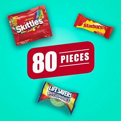 Wholesale ๐งจ Candy & Chocolate Wrigley's Fun Size ๐ฌ Candy Mix, Assorted Flavors, 22.7 Oz., 80 Piece (WMW23534) ๐ 4 Wholesale ๐งจ Candy & Chocolate Wrigley's Fun Size ๐ฌ Candy Mix, Assorted Flavors, 22.7 Oz., 80 Piece (WMW23534) ๐ - Image 2