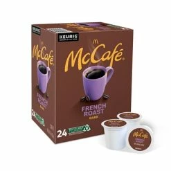 Hot Sale 😀 K-Cups McCafe French Roast Coffee, Keurig K-Cup Pods, Dark Roast, 24/Box (5000201378) 💯