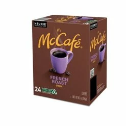Hot Sale 😀 K-Cups McCafe French Roast Coffee, Keurig K-Cup Pods, Dark Roast, 24/Box (5000201378) 💯 -Grocery shop unnamed file 1145