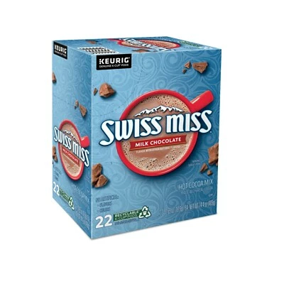 Budget ⌛ K-Cups Swiss Miss Milk Chocolate Hot Cocoa, Keurig® K-Cup® Pods, 22/Box (1252) ⌛ 4 Budget ⌛ K-Cups Swiss Miss Milk Chocolate Hot Cocoa, Keurig® K-Cup® Pods, 22/Box (1252) ⌛ - Image 2