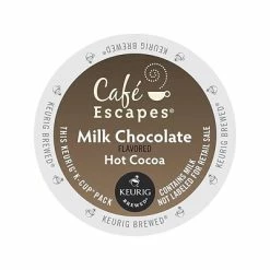 New 🌟 K-Cups Cafe Escapes Milk Chocolate Hot Cocoa, Keurig K-Cup Pods, 96/Carton (68013) 😍 7 New 🌟 K-Cups Cafe Escapes Milk Chocolate Hot Cocoa, Keurig K-Cup Pods, 96/Carton (68013) 😍 -Grocery shop unnamed file 1164