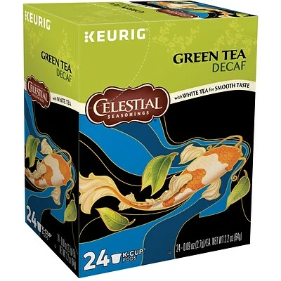 Coupon 😀 K-Cups Celestial Seasonings Green Tea Decaf, Keurig K-Cup Pods, 24/Box (14737) 😀 3 Coupon 😀 K-Cups Celestial Seasonings Green Tea Decaf, Keurig K-Cup Pods, 24/Box (14737) 😀