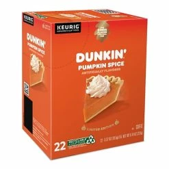 Best reviews of 🧨 K-Cups Dunkin' Donuts® Pumpkin Spice Coffee, Keurig® K-Cup® Pods, Medium Roast, 22/Box (5000202812) ⌛