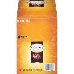Budget 🎁 K-Cups Twinings Of London Earl Grey Tea, Keurig K-Cup Pods, 24/Box (TNA85783) 🤩