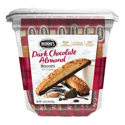 Best reviews of ๐ Nonni's Individually Wrapped Dark Chcolate Almond Italian Cookies, .86oz Value Pack Of 25 In A 21.5oz Tub ๐ฅฐ 3 Best reviews of ๐ Nonni's Individually Wrapped Dark Chcolate Almond Italian Cookies, .86oz Value Pack Of 25 In A 21.5oz Tub ๐ฅฐ