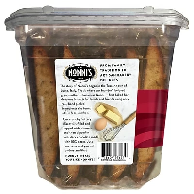 Best reviews of ๐ Nonni's Individually Wrapped Dark Chcolate Almond Italian Cookies, .86oz Value Pack Of 25 In A 21.5oz Tub ๐ฅฐ 4 Best reviews of ๐ Nonni's Individually Wrapped Dark Chcolate Almond Italian Cookies, .86oz Value Pack Of 25 In A 21.5oz Tub ๐ฅฐ - Image 2