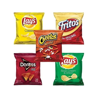 Brand new ๐ Frito Lay Classic Mix Chips, Variety, 1 Oz., 50/Carton (220-00403) ๐ 4 Brand new ๐ Frito Lay Classic Mix Chips, Variety, 1 Oz., 50/Carton (220-00403) ๐ - Image 2