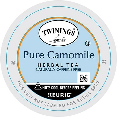Cheapest 🧨 K-Cups Twinings Of London Pure Camomile Herbal Tea, Keurig K-Cup Pods, 24/Box (F08761) 🎉 4 Cheapest 🧨 K-Cups Twinings Of London Pure Camomile Herbal Tea, Keurig K-Cup Pods, 24/Box (F08761) 🎉 - Image 2