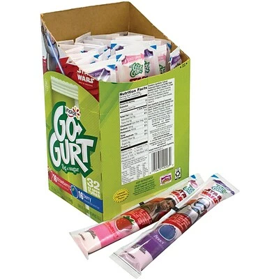 New 🤩 Fresh Groceries Yoplait Yogurt Strawberry And Berry Low-Fat Go-Gurt, 32/Pack (902-00002) 🤩 5 New 🤩 Fresh Groceries Yoplait Yogurt Strawberry And Berry Low-Fat Go-Gurt, 32/Pack (902-00002) 🤩 - Image 3