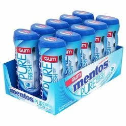 Best deal 🥰 Gum & Mints Mentos Pure Fresh Sugar Free Gum, Mint, 10/Box (VAM1463620) ✨
