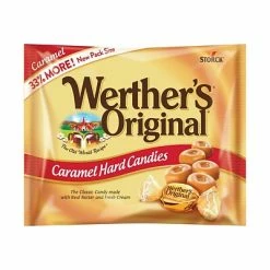 Best Pirce 🤩 Candy & Chocolate Werther's Original Caramel Hard Candies, 12 Oz. (057669) 💯