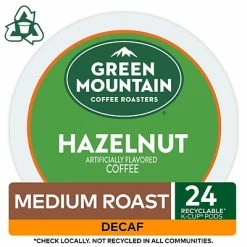 Coupon 😀 K-Cups Green Mountain Hazelnut Decaf Coffee, Keurig K-Cup Pods, Light Roast, 24/Box (7792) 🛒 -Grocery shop unnamed file 1300