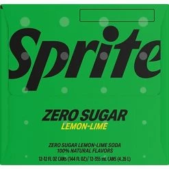 Promo 😀 Coca-Cola Soft Drinks Sprite Zero Diet Lemon-Lime Soda, 12 Oz., 24/Carton (00049000037111) ⌛ -Grocery shop unnamed file 1310