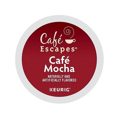 New ✔️ K-Cups Cafe Escapes Café Mocha Coffee, Keurig K-Cup Pods, 24/Box (6803) 😍 4 New ✔️ K-Cups Cafe Escapes Café Mocha Coffee, Keurig K-Cup Pods, 24/Box (6803) 😍 - Image 2