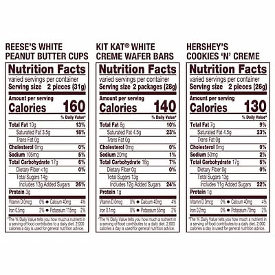 Buy ๐ Hershey's ๐ฌ Candy & Chocolate Hershey All Time Greats White Snack Size Assortment, 31.6 Oz,Bag (246-00353) ๐ 6 Buy ๐ Hershey's ๐ฌ Candy & Chocolate Hershey All Time Greats White Snack Size Assortment, 31.6 Oz,Bag (246-00353) ๐ - Image 4