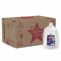 Coupon 🛒 Ozarka Brand Distilled Water, 1-Gallon Plastic Jug, 6/Carton (11475088) 🎁