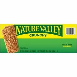 Best Sale 🤩 Snack Bars Nature Valley Crunchy Granola Bars, Oats & Honey, 1.5 Oz., 28/Box (2382) 🔥 -Grocery shop unnamed file 137