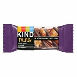 Wholesale 🔔 Snack Bars KIND Minis Bars, Salted Caramel Dark Chocolate Nut/Dark Chocolate Almond Coconut, 0.7 Oz., 20/Pack (27970) 🤩 -Grocery shop unnamed file 1373