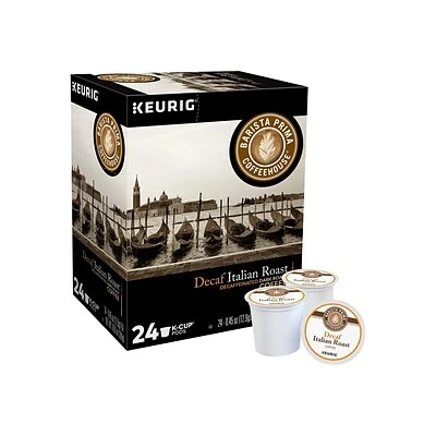 Best Pirce 🌟 K-Cups Barista Prima Italian Roast Decaf Coffee, Keurig® K-Cup® Pods, Dark Roast, 24/Box (6624) 🔔 3 Best Pirce 🌟 K-Cups Barista Prima Italian Roast Decaf Coffee, Keurig® K-Cup® Pods, Dark Roast, 24/Box (6624) 🔔