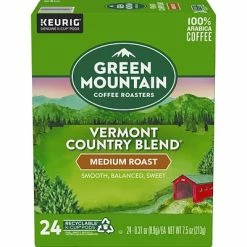 Cheap 🛒 K-Cups Green Mountain Vermont Country Blend Coffee, Keurig K-Cup Pods, Medium Roast, 24/Box (6602) 💯 -Grocery shop unnamed file 1399