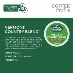 Cheap 🛒 K-Cups Green Mountain Vermont Country Blend Coffee, Keurig K-Cup Pods, Medium Roast, 24/Box (6602) 💯 -Grocery shop unnamed file 1402