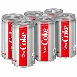 Deals ⌛ Soft Drinks Coca-Cola Mini Diet Coke Soda, 7.5 Oz., 24/Carton (00049000061055) ⌛