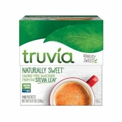 Coupon ⌛ Sugar & Sweeteners Truvia A Naturally Sweet Calorie-Free Sweetener, 140/Box (8845) ✔️