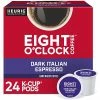 Coupon 🔥 K-Cups Eight O'Clock Dark Italian Espresso, Keurig® K-Cup® Pods, Dark Roast, 24/Box (6408) 💯 -Grocery shop unnamed file 1435