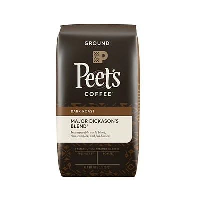 Flash Sale ๐ Peet's Coffee Major Dickason's Blend Ground Coffee, Dark Roast, 10.5 Oz. (836261) ๐งจ 3 Flash Sale ๐ Peet's Coffee Major Dickason's Blend Ground Coffee, Dark Roast, 10.5 Oz. (836261) ๐งจ