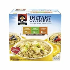 Deals 🛒 Breakfast & Cereal Quaker Oatmeal, Variety, 1.51 Oz., 52/Box (220-00482) ⌛ -Grocery shop unnamed file 1458