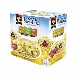 Deals 🛒 Breakfast & Cereal Quaker Oatmeal, Variety, 1.51 Oz., 52/Box (220-00482) ⌛ -Grocery shop unnamed file 1459