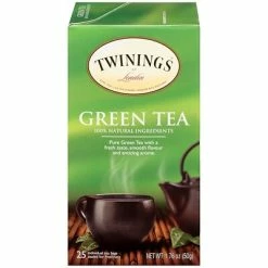 Deals ✨ Hot Tea Twinings Green Tea Bags, 25/Box (TNA51732) 🔔