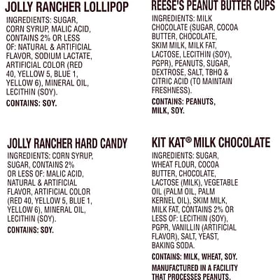 Wholesale ๐ Hershey's ๐ฌ Candy & Chocolate REESE'S, KIT KATยฎ And JOLLY RANCHER Assortment Snack Size ๐ฌ Candy, Individually Wrapped, 34.19 Oz ๐ฏ 7 Wholesale ๐ Hershey's ๐ฌ Candy & Chocolate REESE'S, KIT KATยฎ And JOLLY RANCHER Assortment Snack Size ๐ฌ Candy, Individually Wrapped, 34.19 Oz ๐ฏ - Image 5