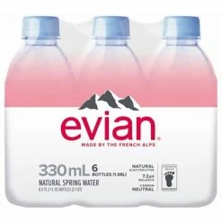 Best Sale 🎉 Spring Water Evian Water, 11.2 Fl Oz., 24/Carton (EVI11201) 💯