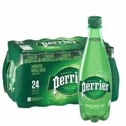 Flash Sale ✨ Water & Beverages Perrier Carbonated Mineral Water, 16.9 Fl Oz., 24/Carton (100929) 😉