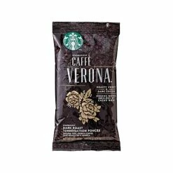 Flash Sale ❤️ Starbucks Caffe Verona Ground Coffee, Dark Roast, 18/Box (11018192) 💯