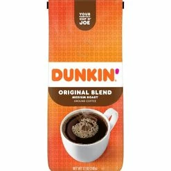 Best Sale ๐ Dunkin' Original Blend Ground Coffee, Medium Roast, 12 Oz. (SMU00046) ๐