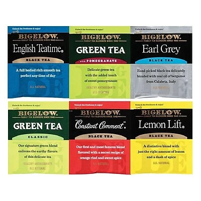 Budget ๐ Hot Tea Bigelow Assorted Tea Bags, 168/Carton (15577) ๐ 4 Budget ๐ Hot Tea Bigelow Assorted Tea Bags, 168/Carton (15577) ๐ - Image 2