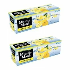 Promo 🥰 Coca-Cola Minute Maid Lemonade Juice, 12 Oz., 24/Carton (00025000058387) 👏