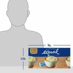 New 🛒 Sugar & Sweeteners Equal Original Artificial Sweeteners, 1000/Box (220-00463) 🎉 -Grocery shop unnamed file 1635